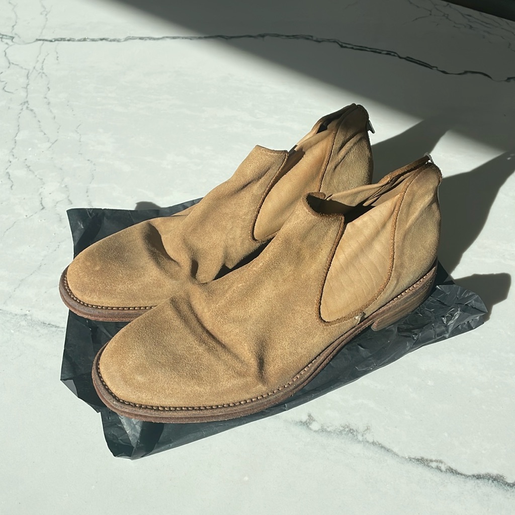 Eleventy Suede Boots Size 11 44 New